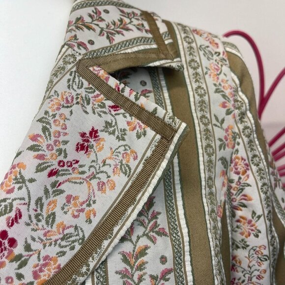 Marsh Landing Vintage Tapestry Brocade Blazer Jacket Ladies Size MED Victorian - Picture 3 of 6